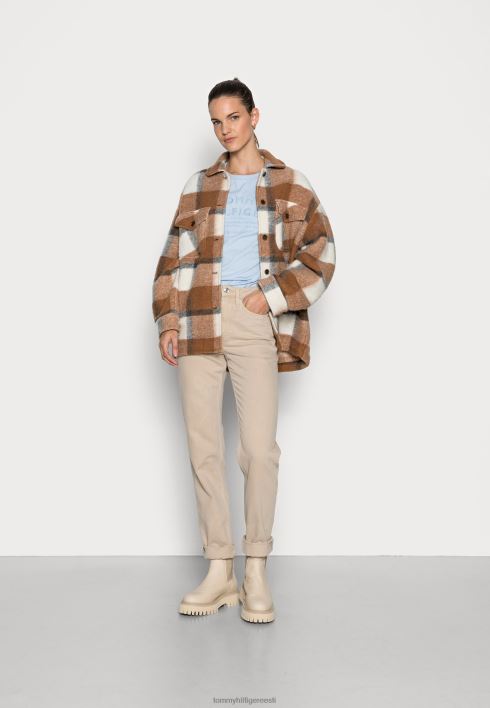 uued klassikalised sirge säärega teksad RJV627342 beež Tommy Hilfiger