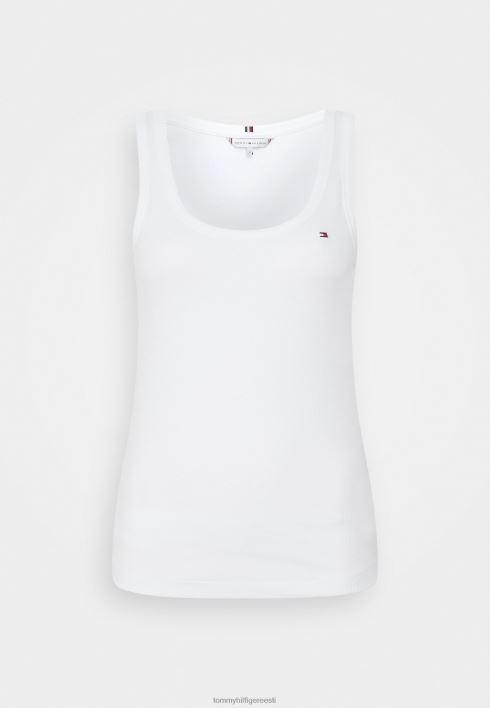 õhuke tank top RJV624198 optika valge Tommy Hilfiger