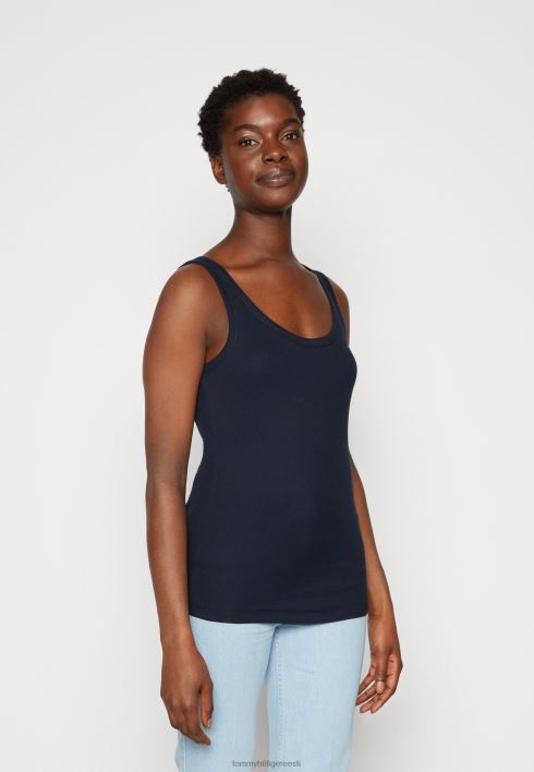 õhuke tank top RJV624253 kõrbe taevas Tommy Hilfiger