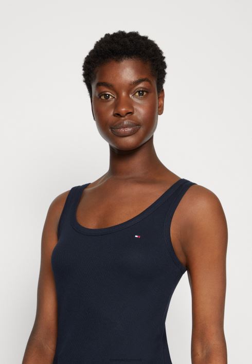 õhuke tank top RJV624253 kõrbe taevas Tommy Hilfiger