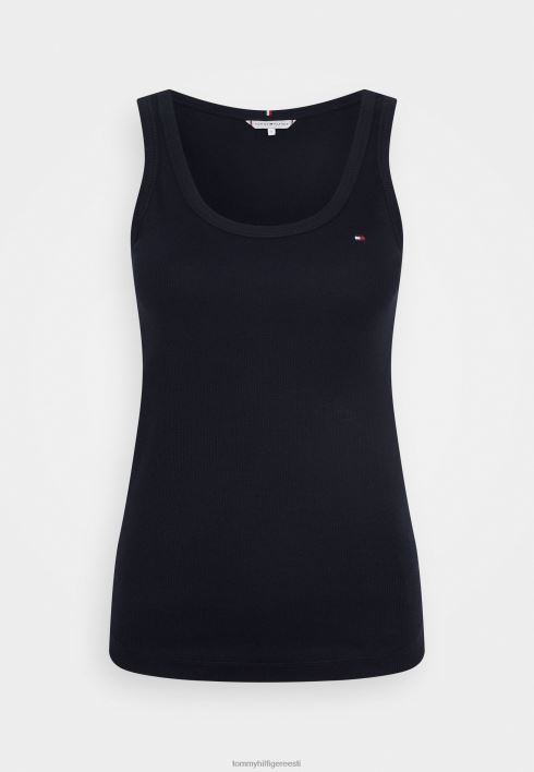 õhuke tank top RJV624253 kõrbe taevas Tommy Hilfiger