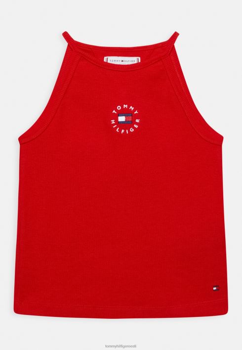 pärand gaphic top RJV627723 sügav karmiinpunane Tommy Hilfiger