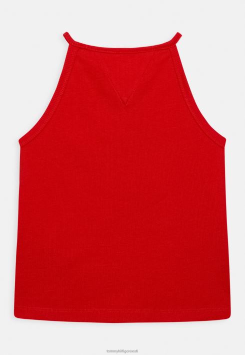 pärand gaphic top RJV627723 sügav karmiinpunane Tommy Hilfiger