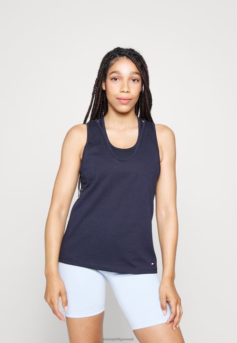 tavaline tee top RJV625323 kõrbe taevas Tommy Hilfiger