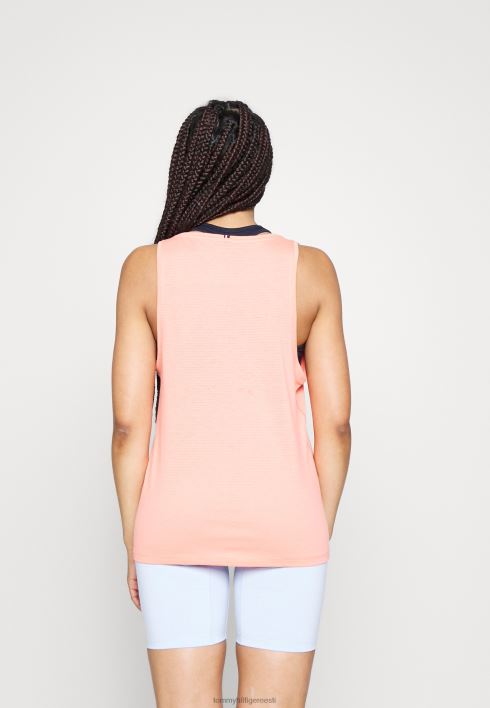 tavaline tee top RJV625994 koralliõis Tommy Hilfiger