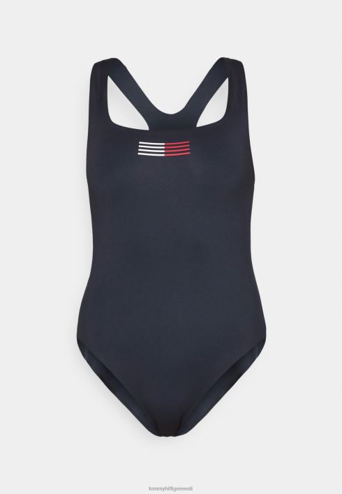 Racerbacki ujumistrikoo RJV628311 kõrbe taevas Tommy Hilfiger