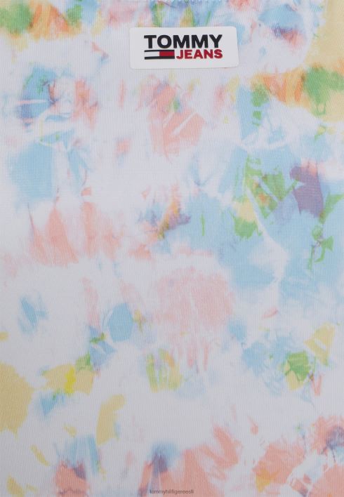 ühes tükis kaarjas ujumistrikoo tagasi võtma RJV626136 lipsuvärv Tommy Hilfiger