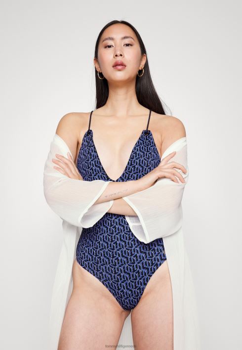 ühes tükis ujumistrikoo RJV625997 kõrbe taevas Tommy Hilfiger