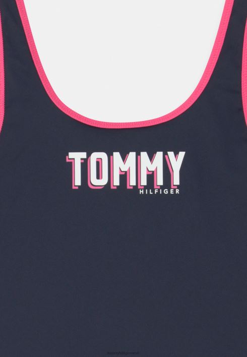 ühes tükis ujumistrikoo RJV626307 kõrbe taevas Tommy Hilfiger