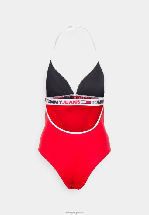 kolmnurkne ühes tükis ujumistrikoo RJV628444 kõrbe taevas Tommy Hilfiger