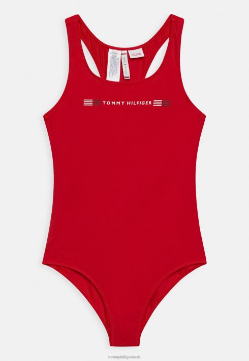 ujumistrikoo RJV628177 esmane punane Tommy Hilfiger