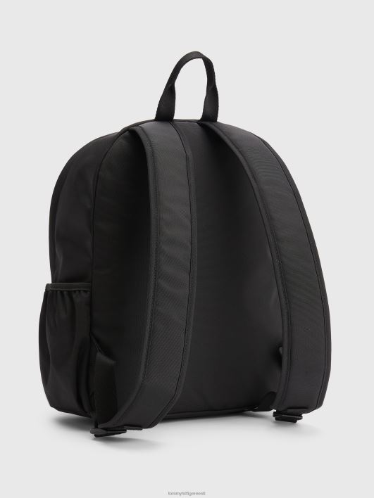 laste väljakujunenud logoga seljakott RJV62201 must Tommy Hilfiger