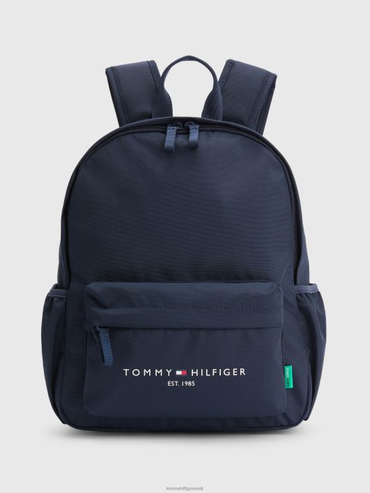 laste väljakujunenud logoga seljakott RJV62204 aktsent kõrbetaevas Tommy Hilfiger