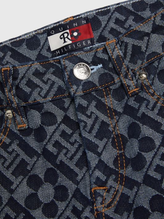 laste unisex 8-16 x richard quinn kahesoolised õhukesed teksad RJV62104 indigosinine Tommy Hilfiger