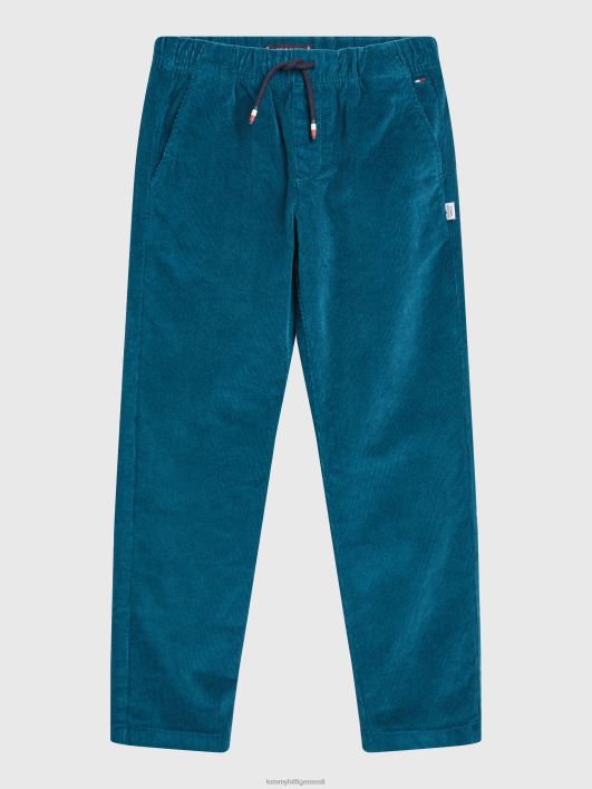 poistel 3-7 velvetist püksid RJV62121 bensiin Tommy Hilfiger