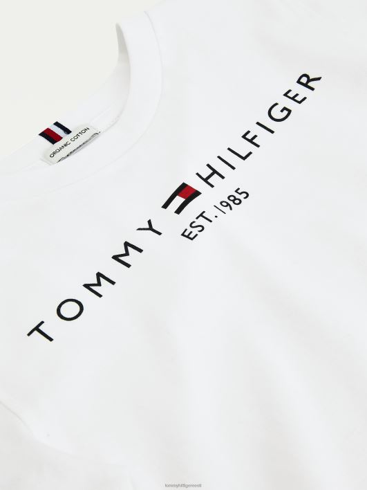 Laste unisex 3-7 hädavajalik särk RJV62328 valge Tommy Hilfiger