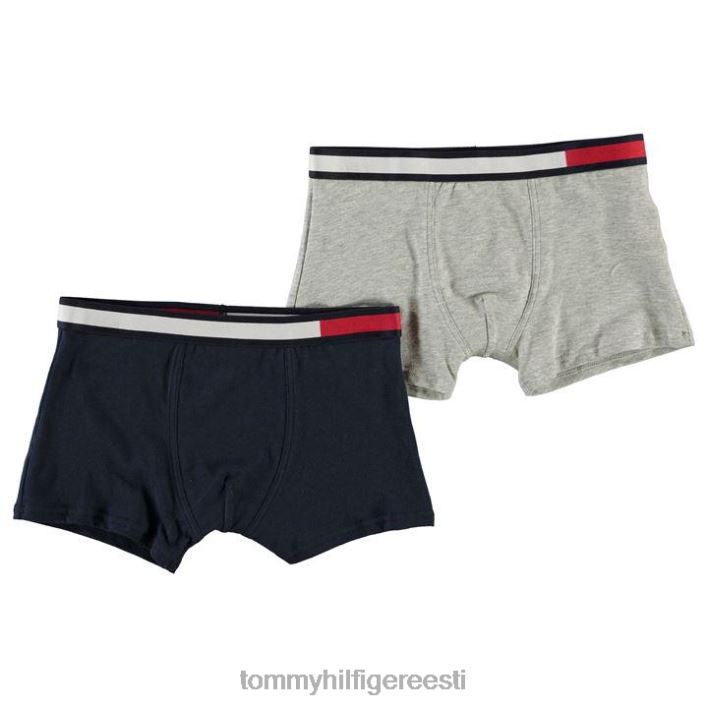 2 pakk lipuriba kohvrid RJV6220620 tumesinine/hall Tommy Hilfiger
