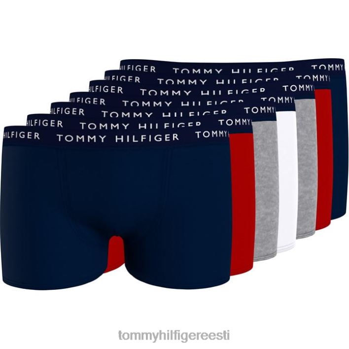 7p pagasiruumi RJV6220029 tumesinine/hall/valge 0cm Tommy Hilfiger