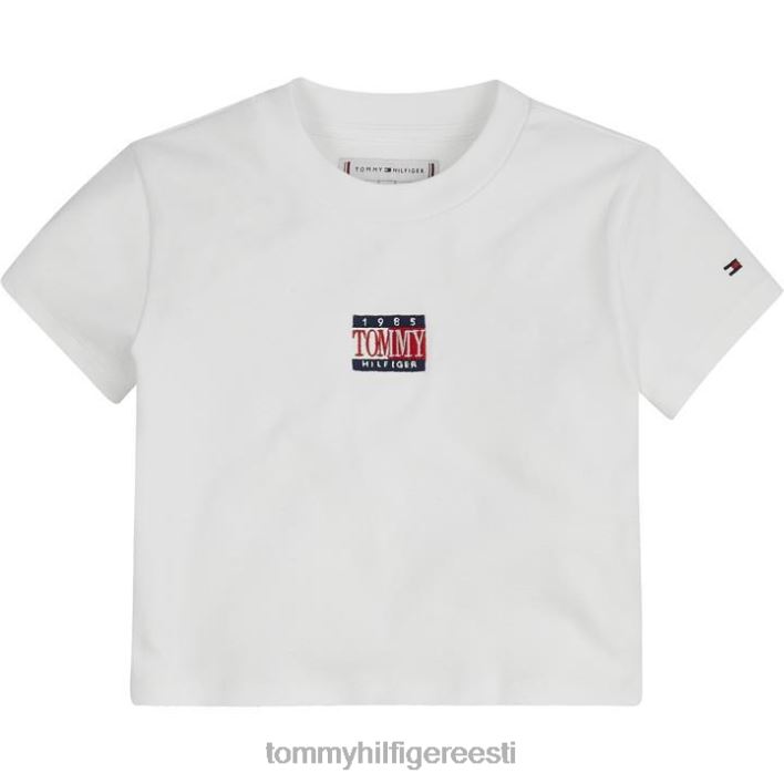 ajatu crop t-särk RJV6220331 valge ybr Tommy Hilfiger