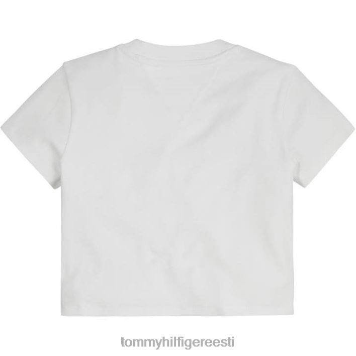 ajatu crop t-särk RJV6220331 valge ybr Tommy Hilfiger