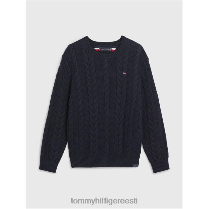 hädavajalik kaabel kampsun RJV6220945 kõrbe taevas dw5 Tommy Hilfiger