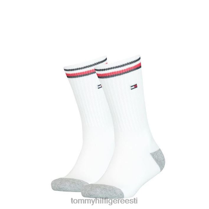 icon spordisokid 2 pakk RJV6220644 valge Tommy Hilfiger