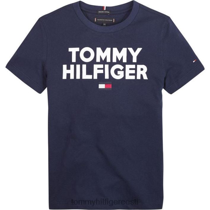 juunior corp logoga T-särk RJV6219945 merevägi Tommy Hilfiger