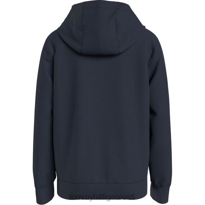 juunior hädavajalik logoga kapuuts RJV6220308 kõrbe taevas dw5 Tommy Hilfiger