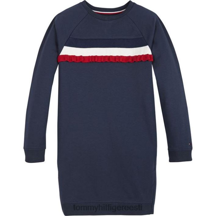 juunior volangidega minikleit RJV6220942 c87 twinavy Tommy Hilfiger