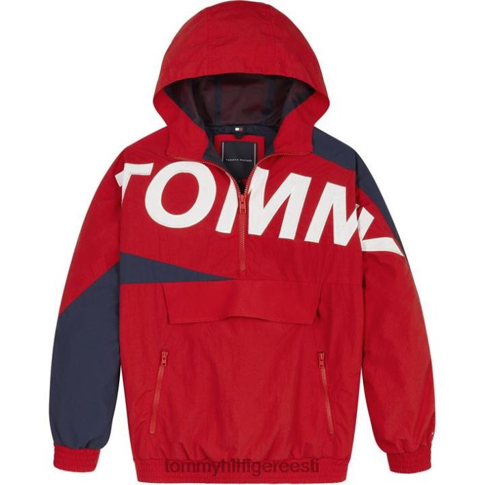 juunioride kangelase popover jope RJV6220841 karmiinpunane xnl Tommy Hilfiger