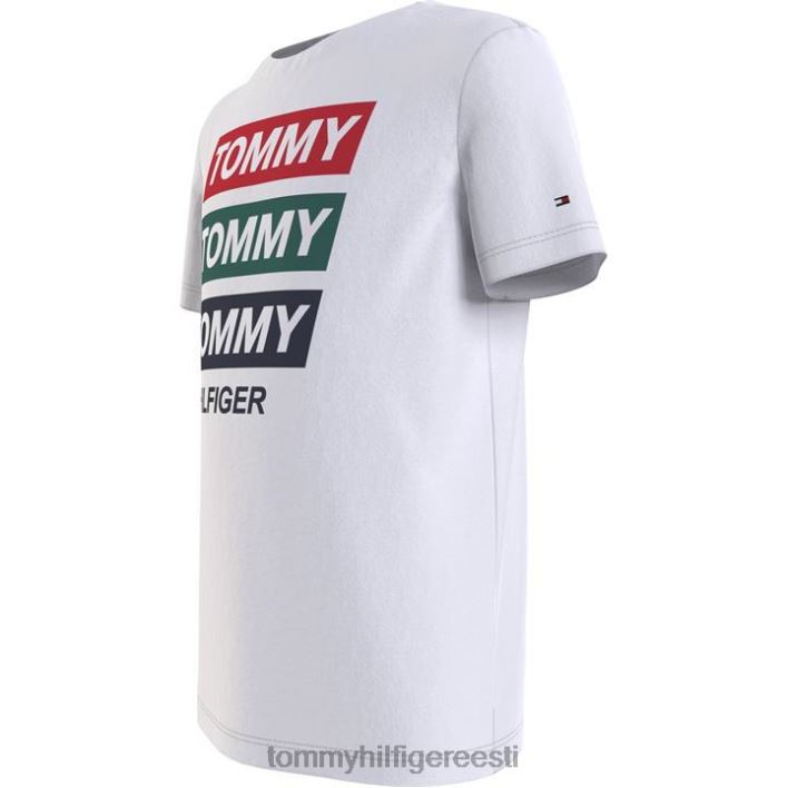 kolmekordne t-särk RJV6220388 valge ybr Tommy Hilfiger