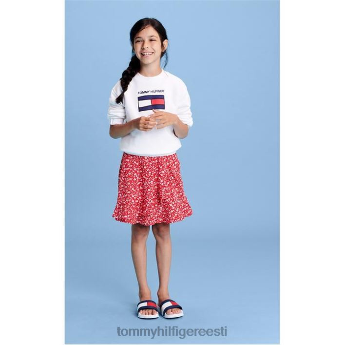 lõbus graafiline dressipluus RJV6220487 valge Tommy Hilfiger