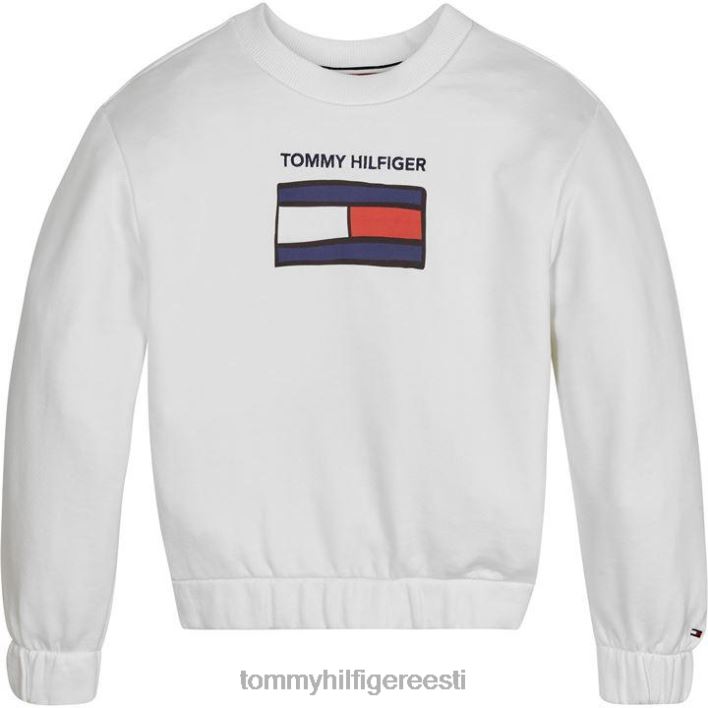 lõbus graafiline kampsun RJV6220760 valge Tommy Hilfiger