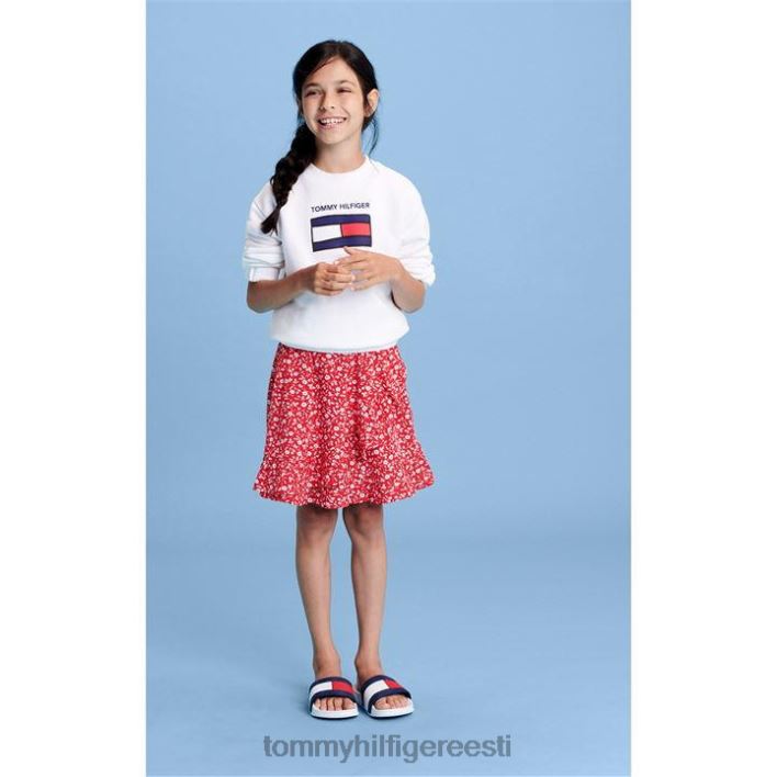lõbus graafiline kampsun RJV6220760 valge Tommy Hilfiger