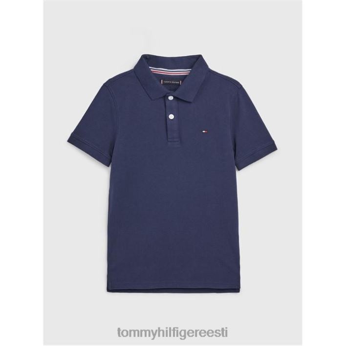 lühikeste varrukatega polosärk väikelastele RJV6220965 hämar merevägi Tommy Hilfiger