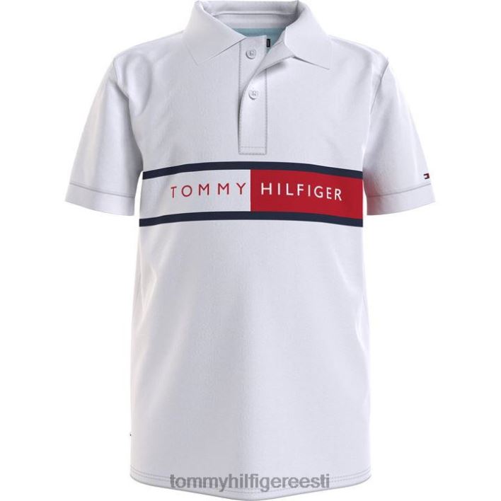 lipuline polosärk RJV6220134 valge ybr Tommy Hilfiger