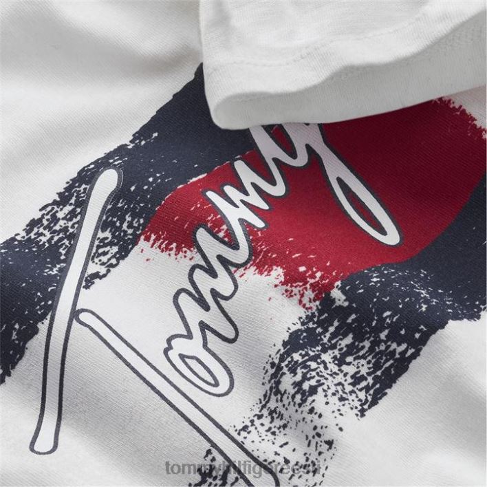 logoga t-särk RJV6220593 valge ybr Tommy Hilfiger