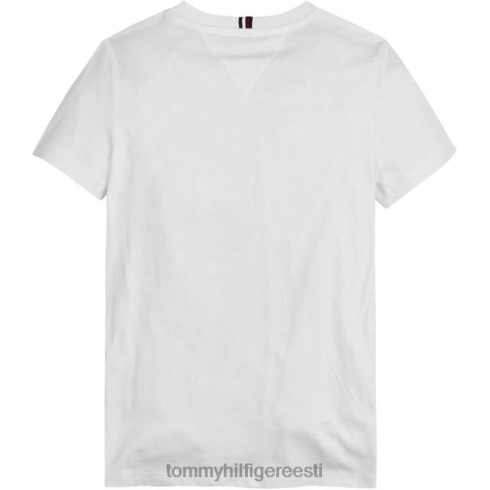 monogramm tee s/s RJV6220951 valge Tommy Hilfiger