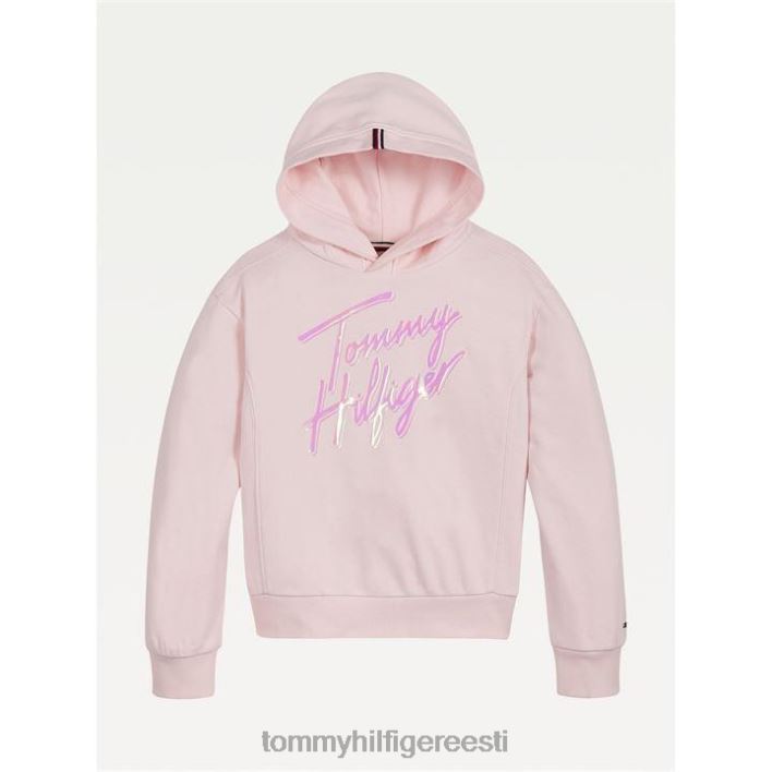 skriptiga kapuuts RJV6220959 roosa tuul Tommy Hilfiger
