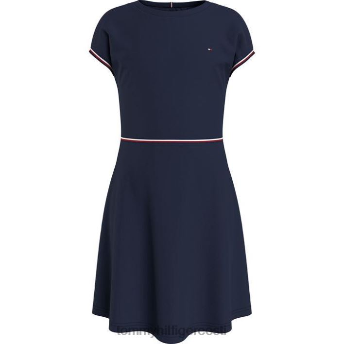 tüdrukute uisutaja minikleit RJV6220782 merevägi c87 Tommy Hilfiger