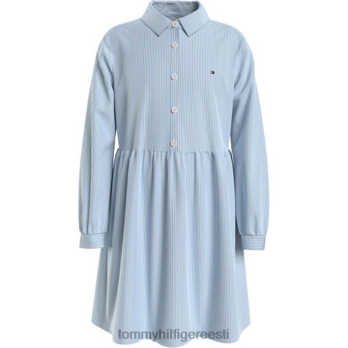 triibuline kleit juunior tüdrukutele RJV6220299 rahulik sinine Tommy Hilfiger