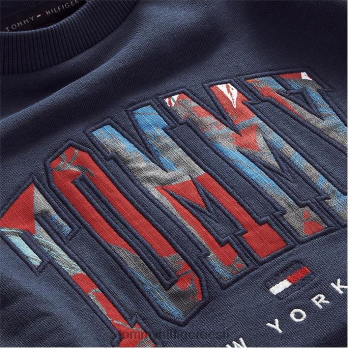 troopilise ülikooli dressipluus RJV6220215 merevägi c87 Tommy Hilfiger