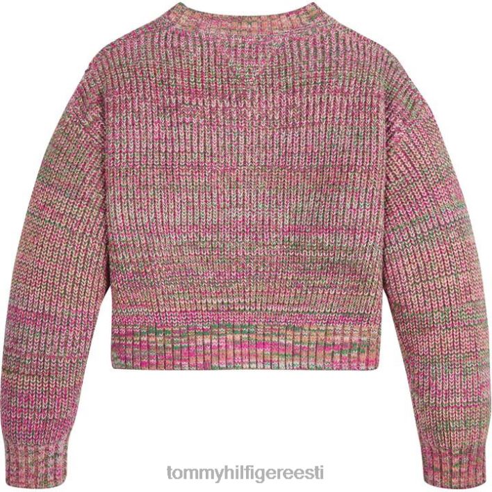 turske melanž kampsun RJV6220949 beež multi Tommy Hilfiger