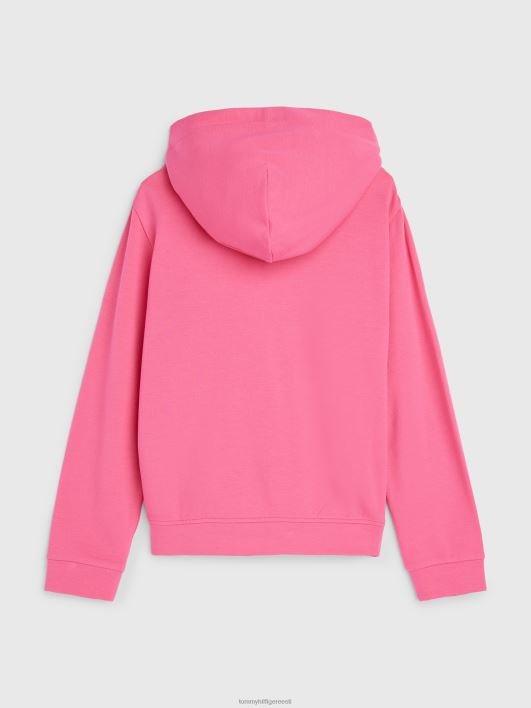 tüdrukute 3-7 nyc logoga pusa RJV62429 roosa hoiatus Tommy Hilfiger