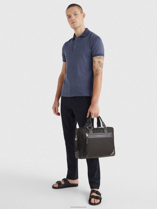 1985. aasta õhuke arvutikott RJV62505 must Tommy Hilfiger