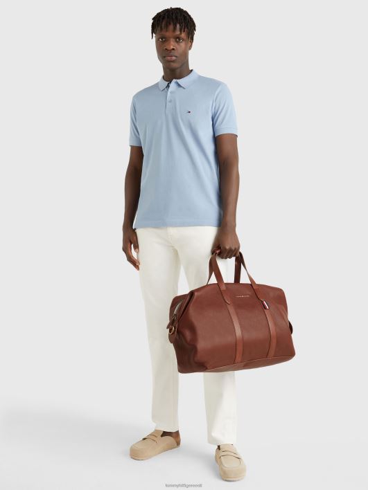 esmaklassiline nahast kott RJV62511 briti tan Tommy Hilfiger