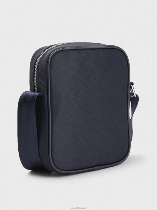 signatuurilogoga väike reporteri kott RJV62500 kõrbetaeva mono Tommy Hilfiger