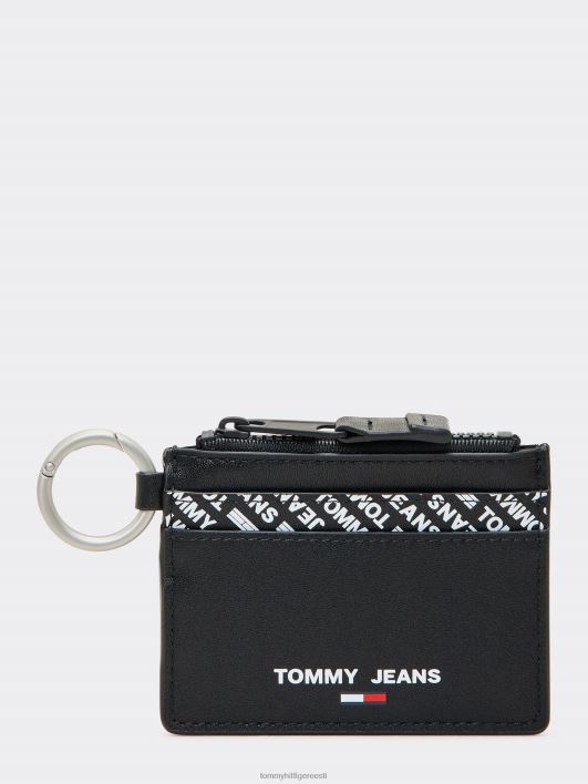 hädavajalik nahast münt RJV62610 must Tommy Hilfiger