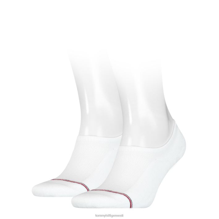 2-pakendis ikoonilised jalasokid RJV62552 valge Tommy Hilfiger