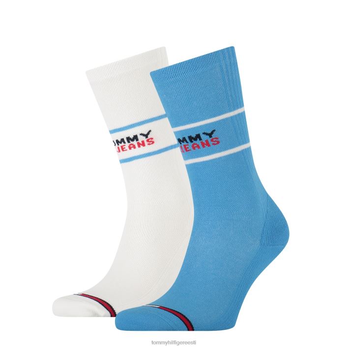 2-pakendis uni tj sokid RJV62571 sinine Tommy Hilfiger